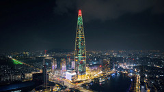 롯데월드타워 미디어파사드, ‘서울시 좋은빛상’ 우수상 수상