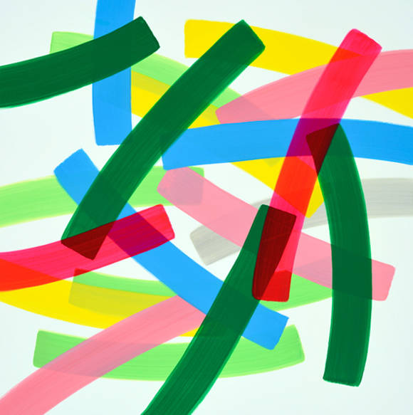 하태임, '언 패시지(Un Passage)'. 캔버스에 아크릴릭, 70 x 70cm. 2016.