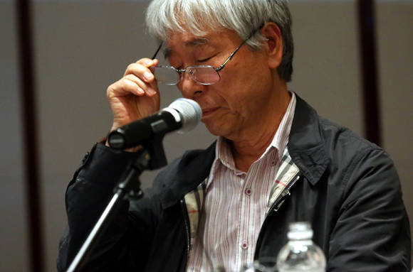 위작 논란에 휩싸인 이우환 화백. 경찰의 위작 수사 결과에 대해 "위작은 없다. 작가의 말을 믿어달라"며 항변했다.(사진=연합뉴스)