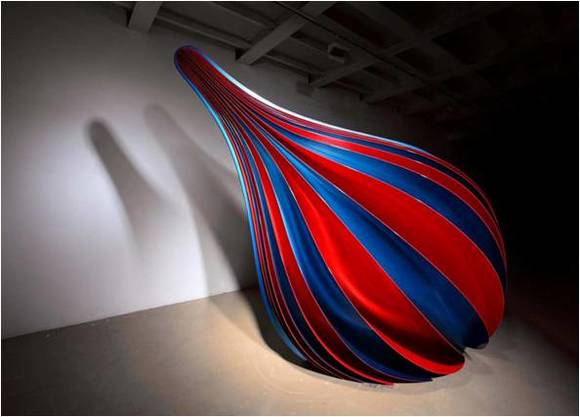 김태수의 작품 ‘자연의 손짓(The gesture of Nature Summer Flowing)'. 사진=PLAS