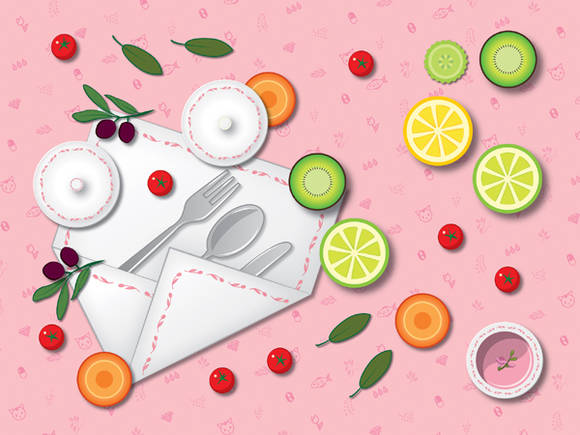 치키홍, '때로는 무기가 필요한 날'. 캔버스에 라텍스 잉크 프린트, 40 x 30cm. 2015.