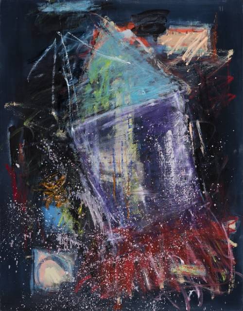 이정아, '과학 상상화'. 캔버스에 오일, 116.8 x 91cm. 2016.