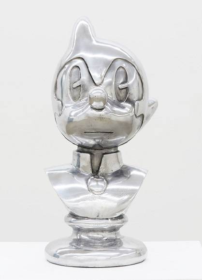 이동기, '아토마우스(Atomouse)'. 스테인리스 스틸, 23 x 18.5 x 42cm. 2016.