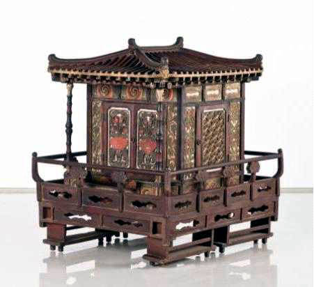 '목리'전에 출품되는 Lot.143 '불연'. 나무에 혼합 매체.(사진=서울옥션)