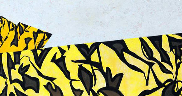 백순실, '음악에 바치는 송시(Ode to Music) 1603'. 캔버스에 오일, 아크릴릭, 150 x 270cm. 2016.(베토벤 : 교향곡 제4번 Bb장조 op.60)