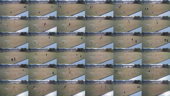 박형렬, 'Work Process-Earth #25'. 단채널 비디오, 1분 41초. 2014.(사진 = 갤러리 룩스)