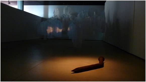 강우영 작가의 'Lost' 설치 전경. (사진= 김종영 미술관)