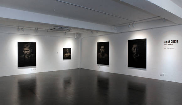 '아나키스트'전이 열리는 그리고 갤러리 전시장 일부.(사진=그리고 갤러리)