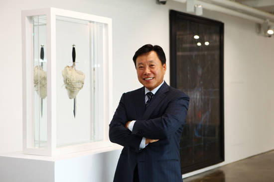 제25회 몽블랑 문화예술후원자상 수상자로 선정된 유상덕 송은문화재단 이사장.(사진=송은문화재단)