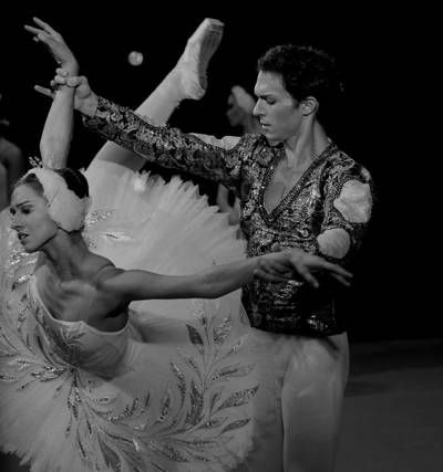 이리나 포포비치, '이리나 사포즈니코바와 조제프 필립스'. 37 x 39cm.