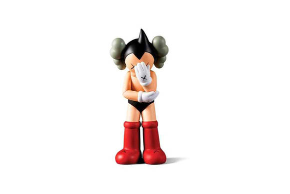 Lot.41, 카우스, '아스트로 보이(Astro Boy)'. 16.5 x 12.7 x 38(h)cm. ed.500. 2012.(사진=서울옥션)