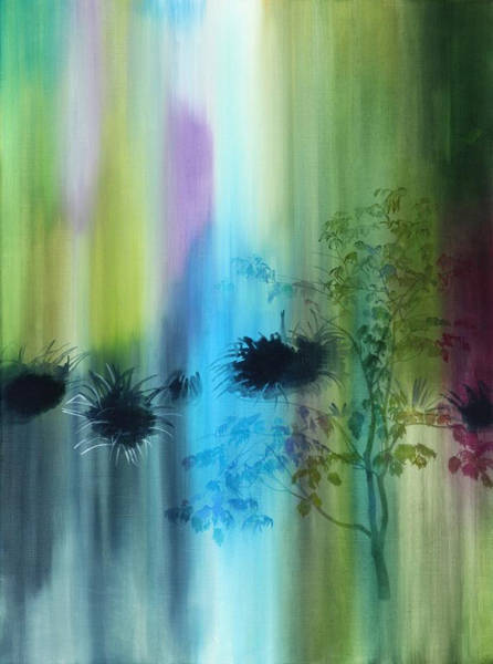 김한나, '순환'. 캔버스에 오일, 126 x 97cm. 2016.