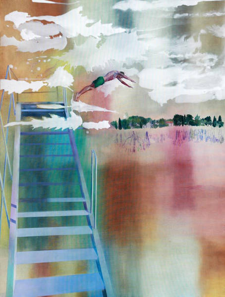 김한나, '엑스터시'. 캔버스에 오일, 185 x 140cm. 2016.