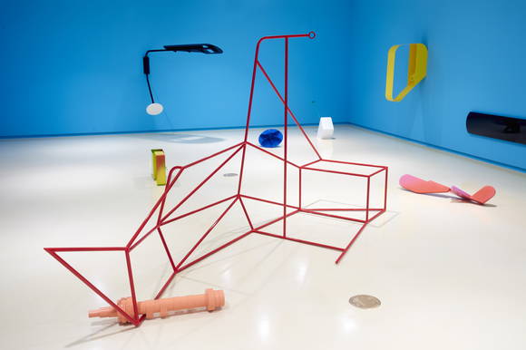 잭슨홍, '오토파일럿'. 혼합재료, 가변크기. 2016. (사진 = 페리지갤러리)