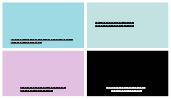 인터미디어Y, '아티스트 스테이트먼트(Artist Statement)'. 싱글 채널 비디오, 3분 8초, 2016.