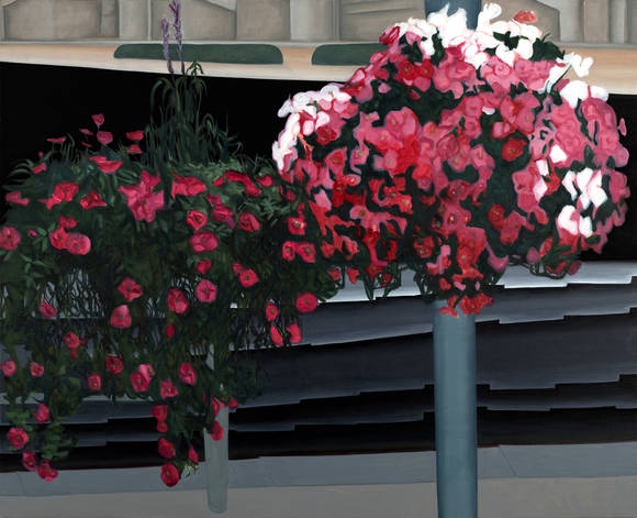 황세준, '꽃길'. 캔버스 위에 유채, 162 x 130cm. 2016. (사진 = 산수문화)