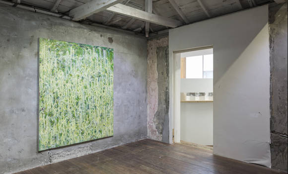 한진의 '백색소음'전 설치 모습. (사진 = 아트 스페이스 풀)