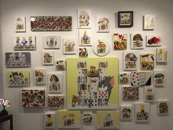 전병택의 개인전이 열리고 있는 문화공간 이목의 전시장 일부.(사진=문화공간 이목)