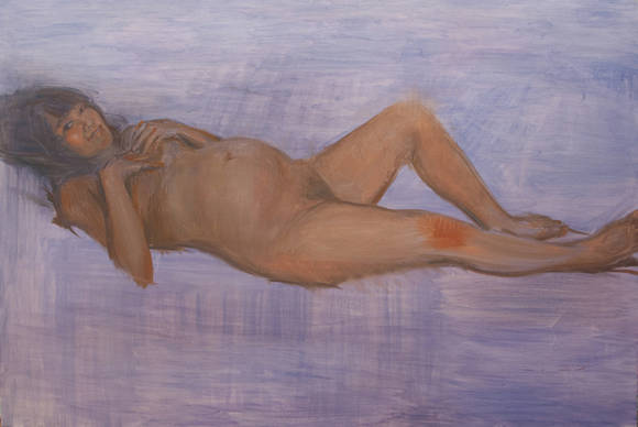 이제, '웃는 여자'. 193.5 x 130cm. 2010. (사진 = 케이크 갤러리)