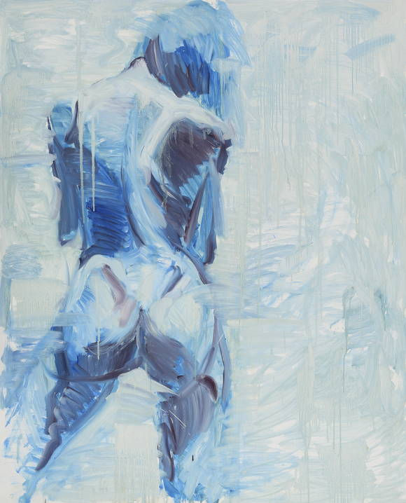 임남훈, 'NUDE #3'. 캔버스에 오일, 133 x 162cm. 2016.