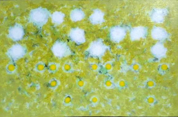 김태곤, 'Snow Adonis(스노우 아도니스)'. 캔버스에 아크릴, 100 x 65cm. 2015.