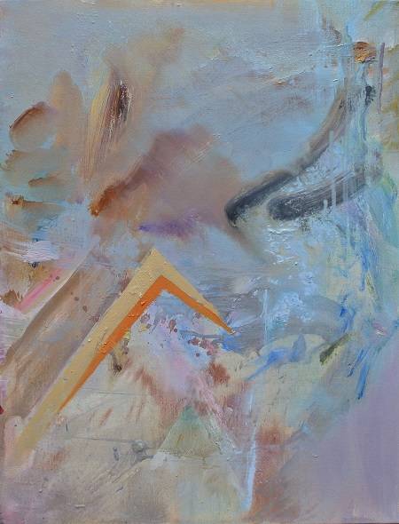 정석우, 'clo'. 캔버스에 오일, 53 x 41cm. 2016.