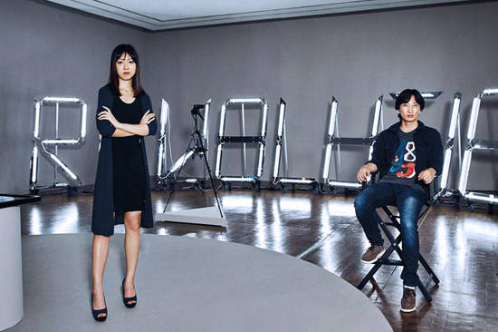 가나아트 언타이틀에서 전시를 펼치는 방앤리(Bang & Lee).