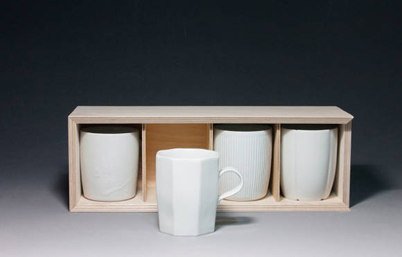 젠한국과 김상인 도예 작가의 협업제품.