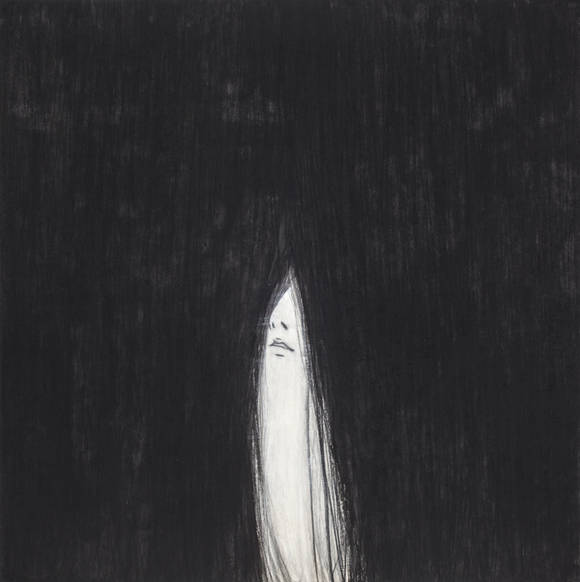 이형린, '플래쉬 1'. 60 x 60cm, 장지에 혼합재료. 2016. (사진 = 갤러리 도스)