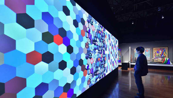 국립민속박물관에서 열리는 특별전 '때(時)깔(色), 우리 삶에 스민 색깔' 전시장 일부.(사진=국립민속박물관)