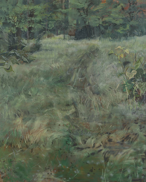 김유란, '서서히 사라진 기억'. 162.2 x 260.9cm, 캔버스에 유채. 2017. (사진=갤러리 도스)