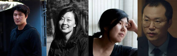 (왼쪽부터) 박경근, 송상희, 써니킴, 백현진 작가. (사진=국립현대미술관, tvN)