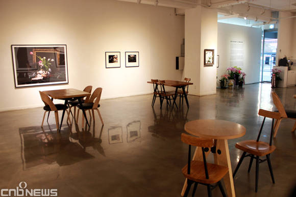 이광기 작가의 '막간(Intermission)'전이 열리고 있는 갤러리AG 전시장 내부.(사진=김금영 기자)