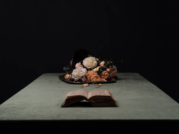 이광기, '막간 꽃(Intermission Flower) No.1'. 잉크젯 프린트, 155 x 118.75cm. 2017.