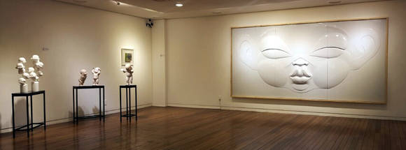 송유정 작가는 ‘인사이드 아웃’전에서 사람들의 다양한 감정에 접근하는 시도를 보여줬다.