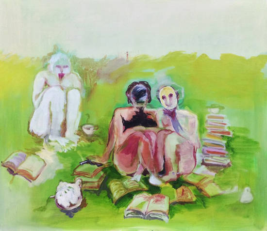 이혜전, '나 그리고 너와 너'. 캔버스에 오일, 45 x 53cm. 2016.