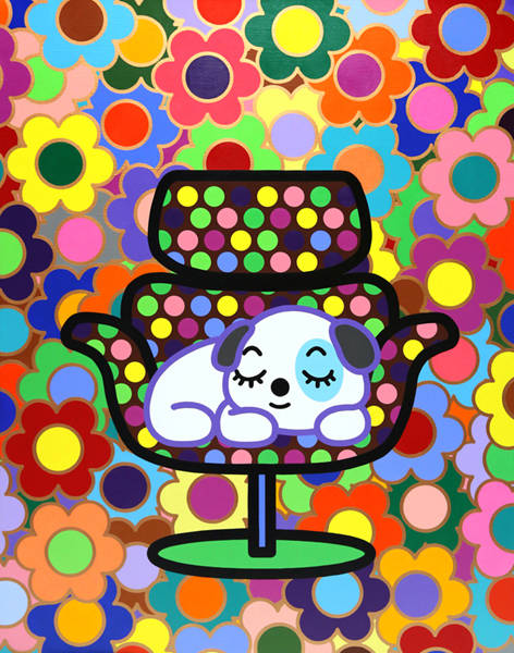 아트놈, '꿈'. 캔버스에 아크릴릭, 91 x 116.8cm. 2016.