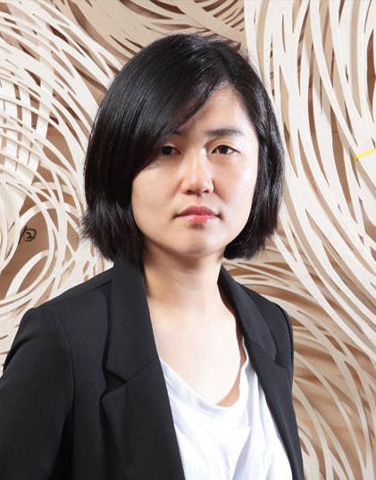 수림미술상 첫 수상자인 정혜련 작가.