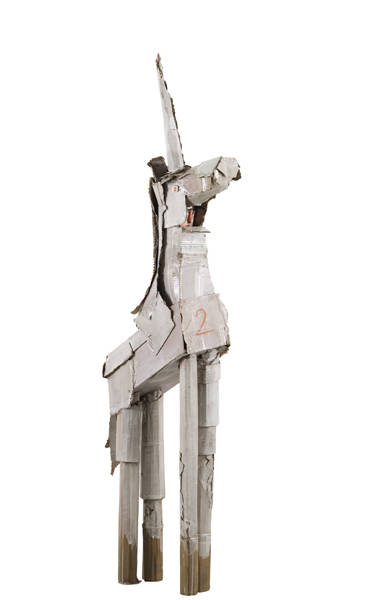 문형태, '유니콘(Unicorn)'. 혼합 미디어. 2017.