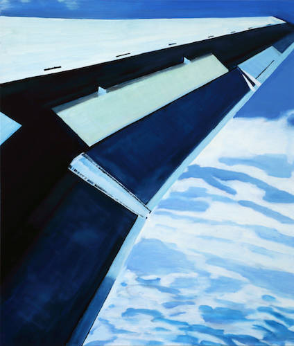 빈우혁, ‘아이락(Airag) 58’. 캔버스에 오일, 53 x 45cm. 2017.