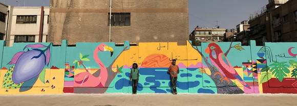 ‘2017 페인팅시티 프로젝트’.는 영도 주민들의 일상생활이 이뤄지는 주요한 공간을 자연 친화적이고 친숙한 느낌의 페인팅으로 탈바꿈시키는 프로젝트다.(사진=프레인)