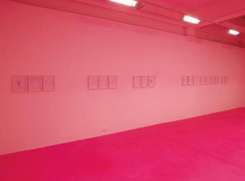 구정아, '닥커 포크트' 설치 전경. 2012.(사진=아트선재센터)