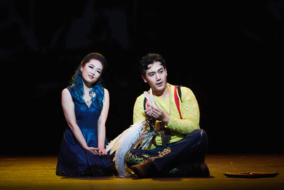 한국어로 번역된 대사가 중간중간 이뤄져 '마술피리' 속 캐릭터가 부각된다.(사진=예술의전당)