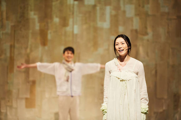 뮤지컬 ‘서편제’에서 송화 역으로 돌아온 차지연.(사진=CJ E&M)