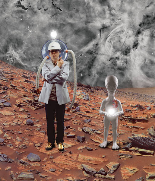 이한수, ‘문화적 중력턴(swingby) 0701’. c-프린트, 112 x 130cm.